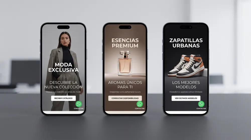 Landing Page Profesional One-Page ImpulsoWeb
